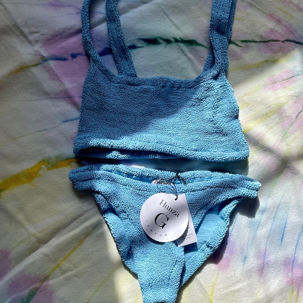 Hunza G Xandra Bikini-Sky Blue